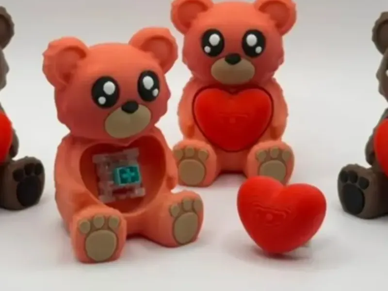 osito san valentin