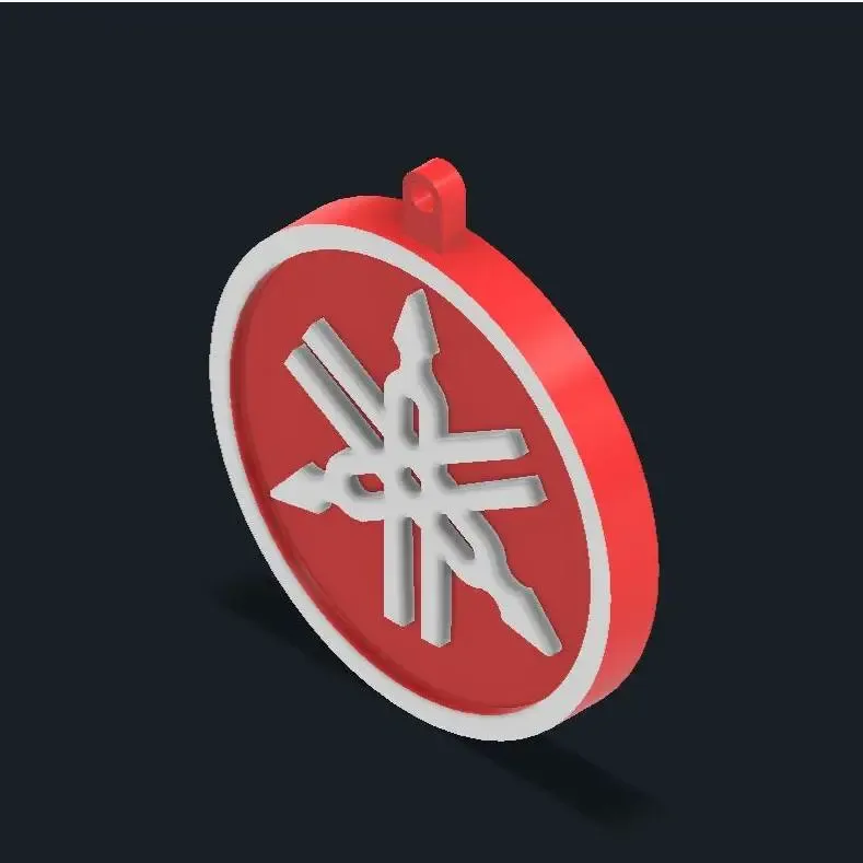 Yamaha Logo Keychain