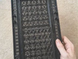 Universal front panel for PC computer. air intake, ventilati