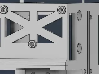 Ender 5 Max Hot end carriage for DXC extruder