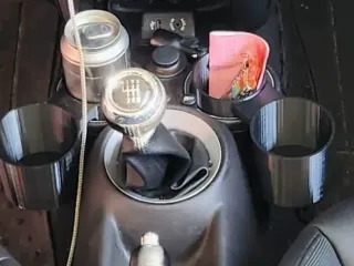 Mini Cooper cup holder