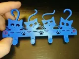 Key hanger with kittens-4
