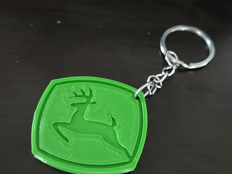 John Deere anahtarlık 