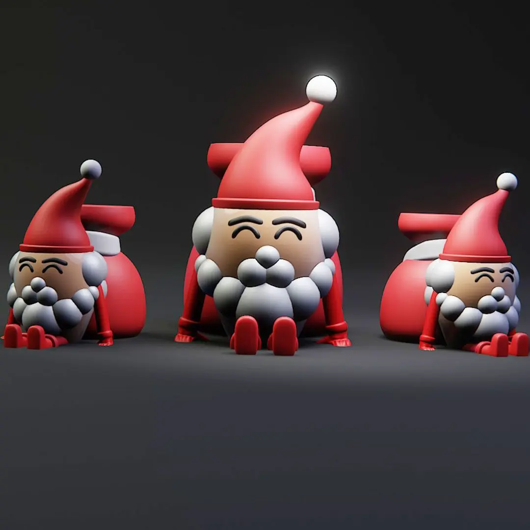 CUTE SANTA CLAUS MULTIPURPOSE HOLDER