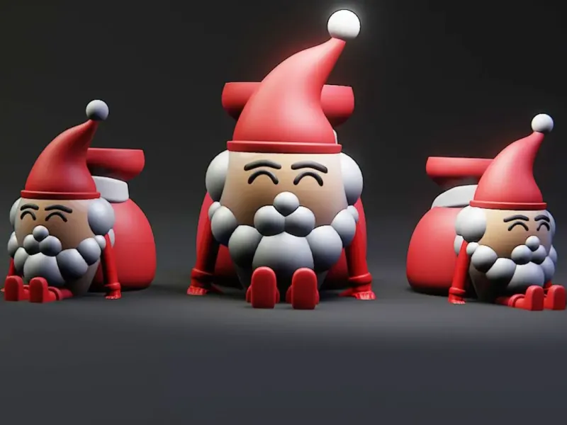 SIMPATICO SUPPORTO MULTIUSO PER BABBO NATALE