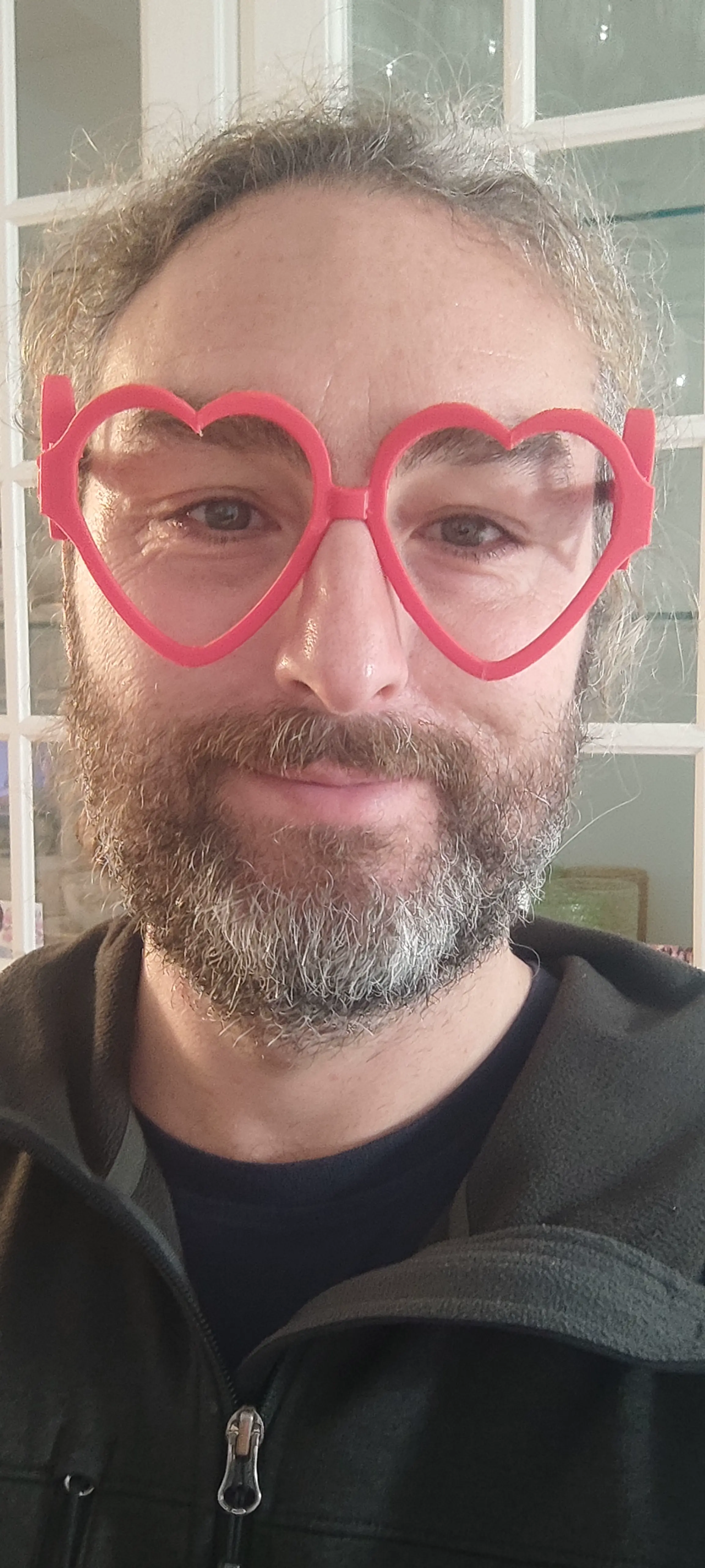 San Valentine Glasses with Love and Heart