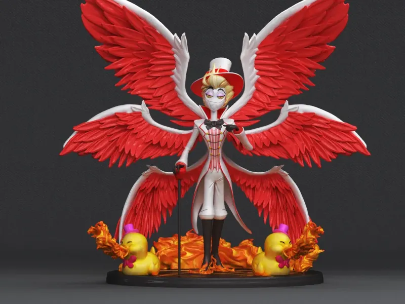 HAZBIN HOTEL - LUCIFER MORNINGSTAR-