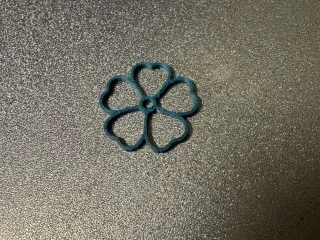 Clover Flower Decorative Model