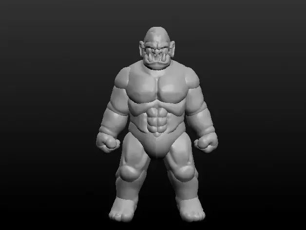 Sculptris-Attrappe: Ork