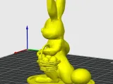 Easter bunny with stand-5