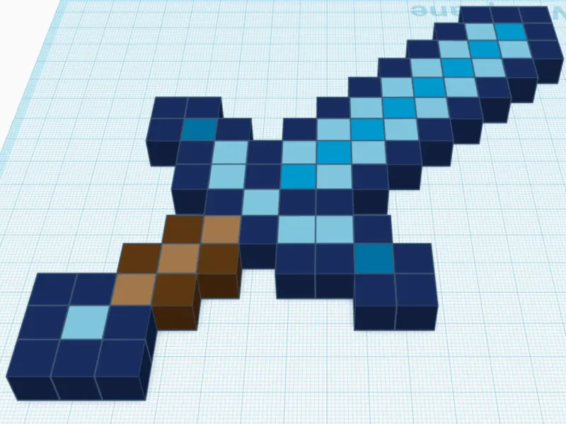 Алмазный меч Minecraft