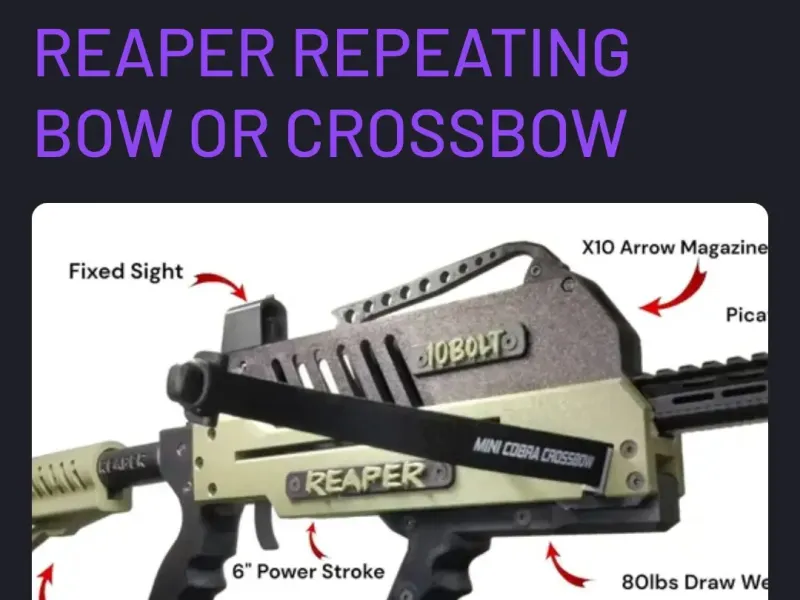 repeating crossbow