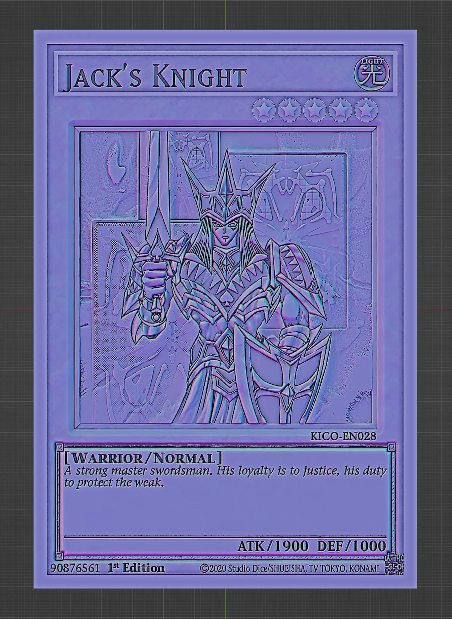 el caballero de jack - yugioh