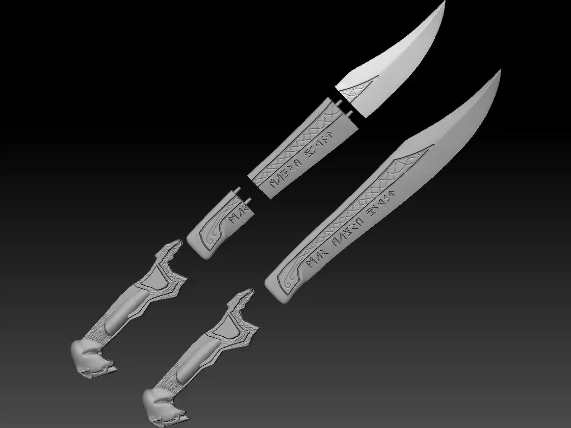 Lady Loki Blade V2 - ARQUIVO DE COSPLAY EM TAMANHO REAL