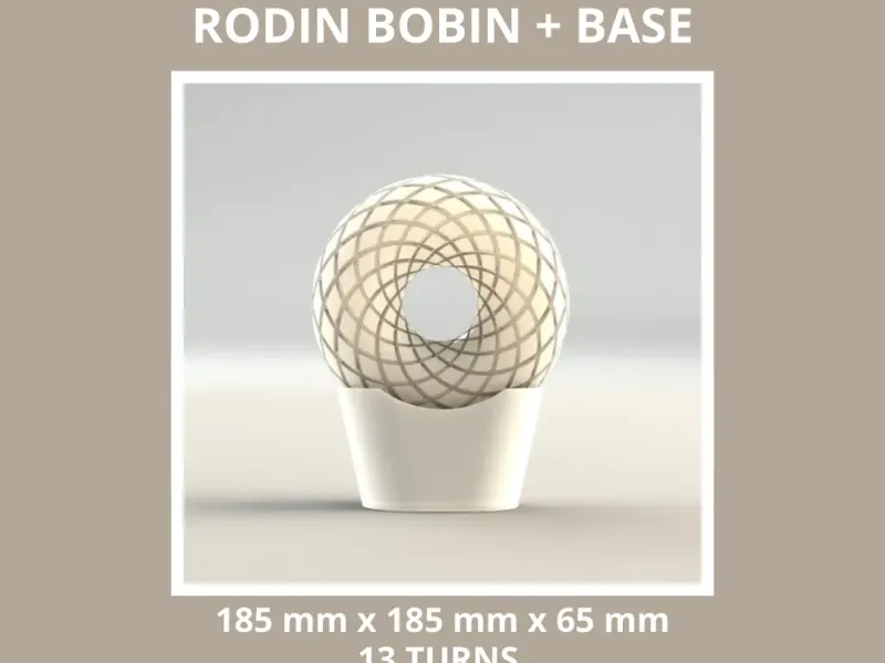 Bobina RODIN per bobina autoavvolgente - 185 X 185 X 65 mm