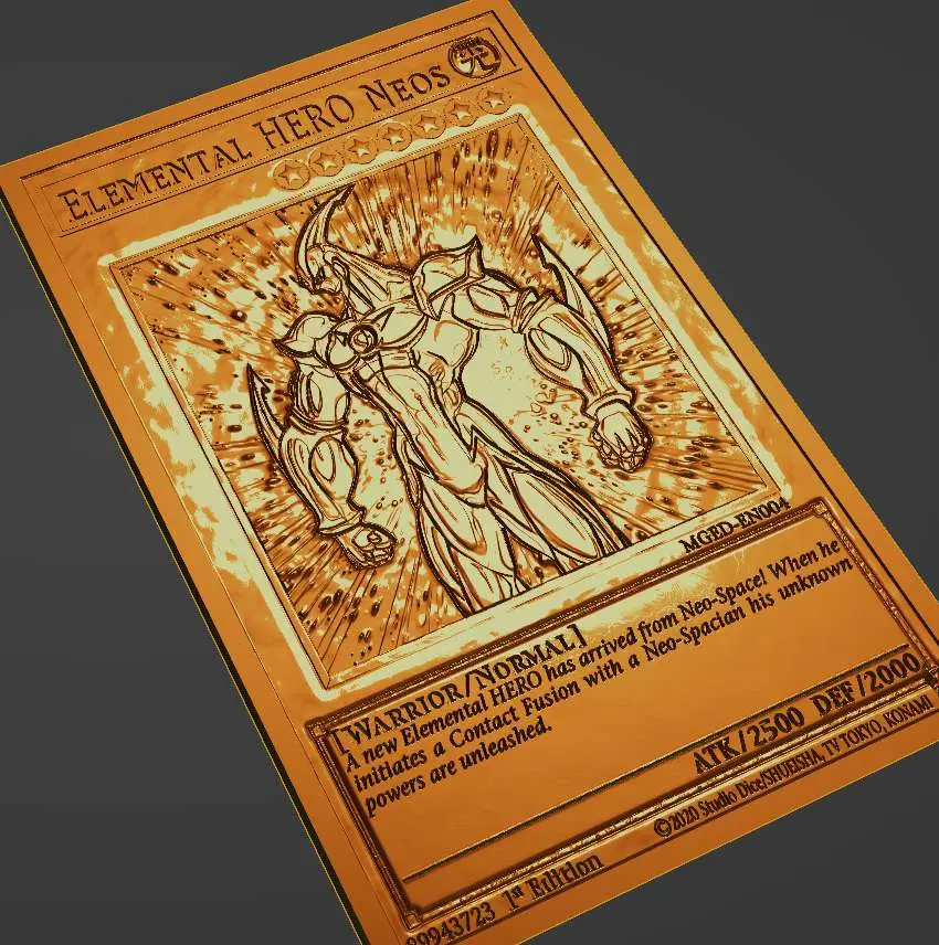 Other STL Download - elenental hero neos - yugiohby Wsonuchiha3D