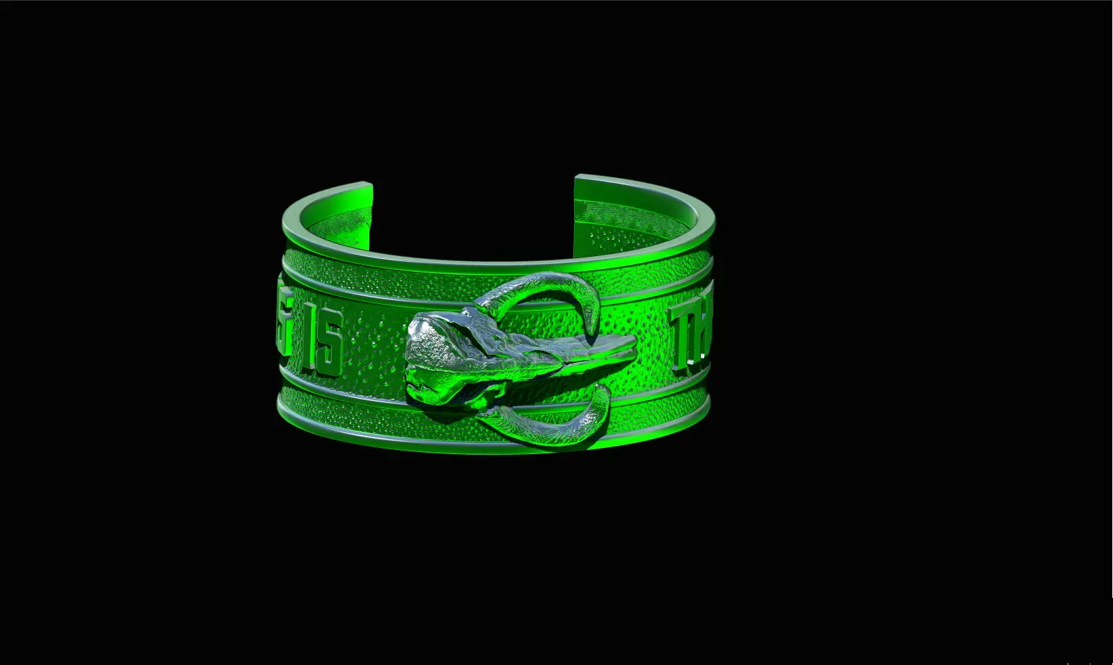 Mandalorian Mythosaur bracelet