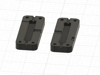 Wire splice injection mold