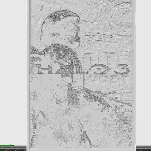 Litofania de HALO 3 ODST