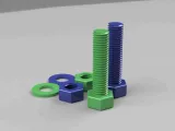  Nut Bolt Washer-0