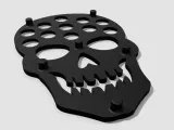 Skull Tattoo Ink Cap Holder-2