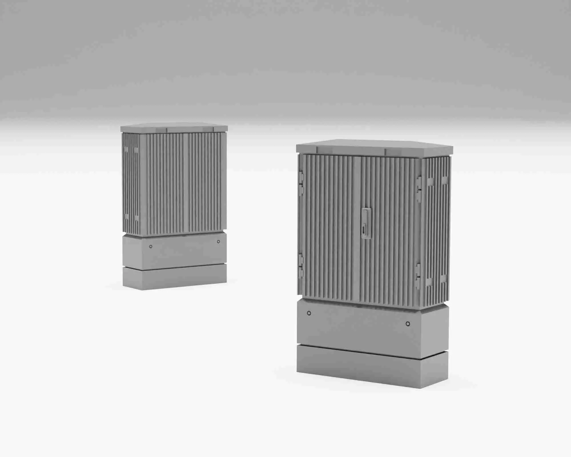 Electrical junction boxes H0 scale