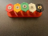 Quick-release nozzle set wall mount-0