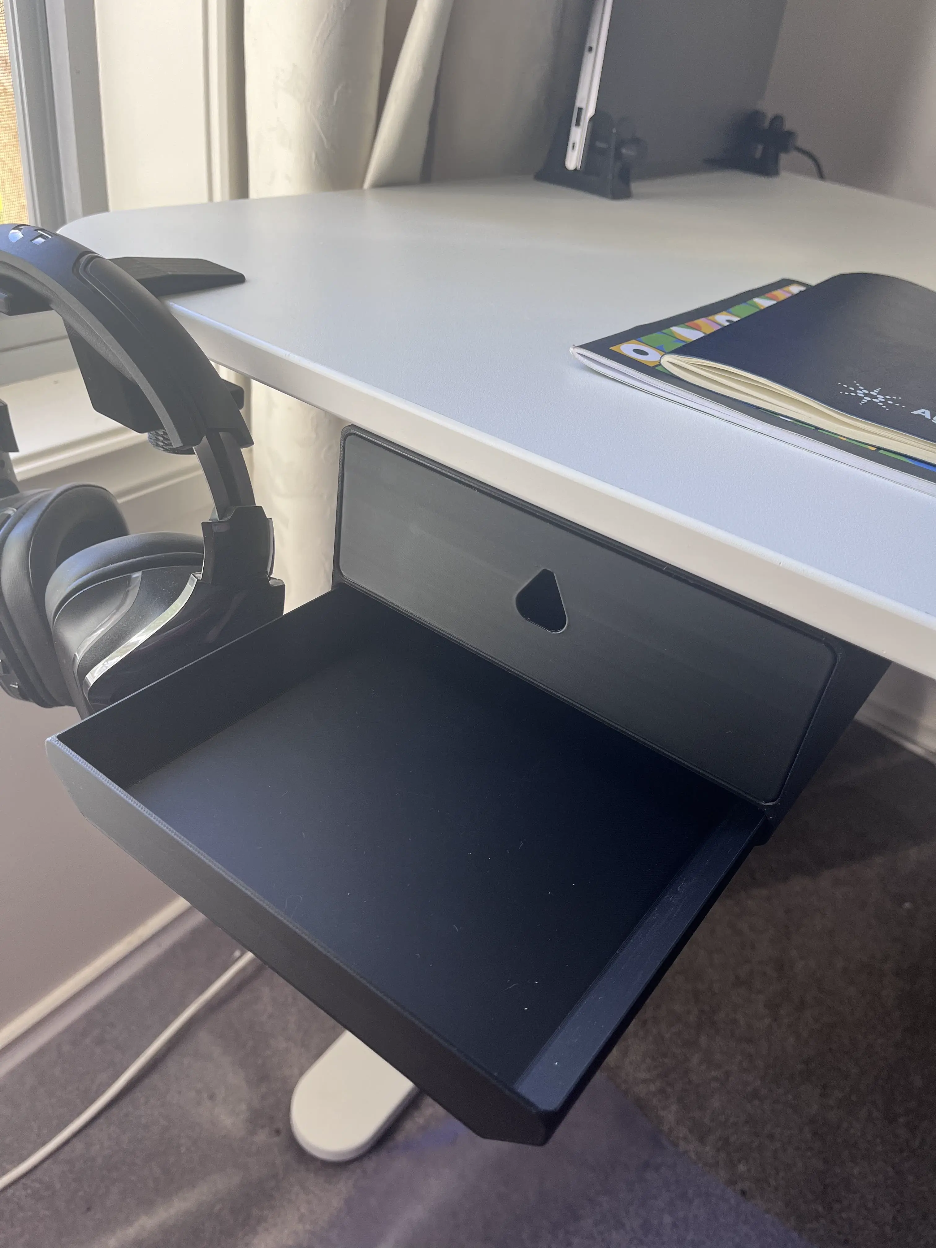 Under Desk Storage Drawer Set - Two Drawer