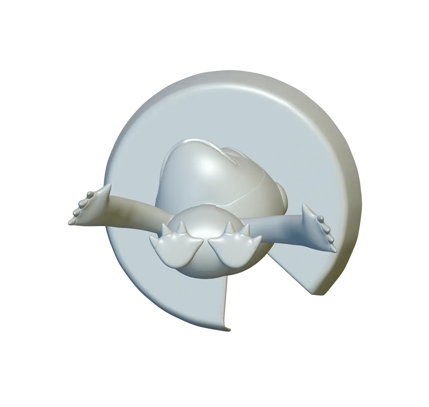 Pokemon Lombre #271 - Ready for 3D Printing!
