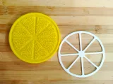 🍋 Zesty Stack – Lemon Slice Coaster Set-1