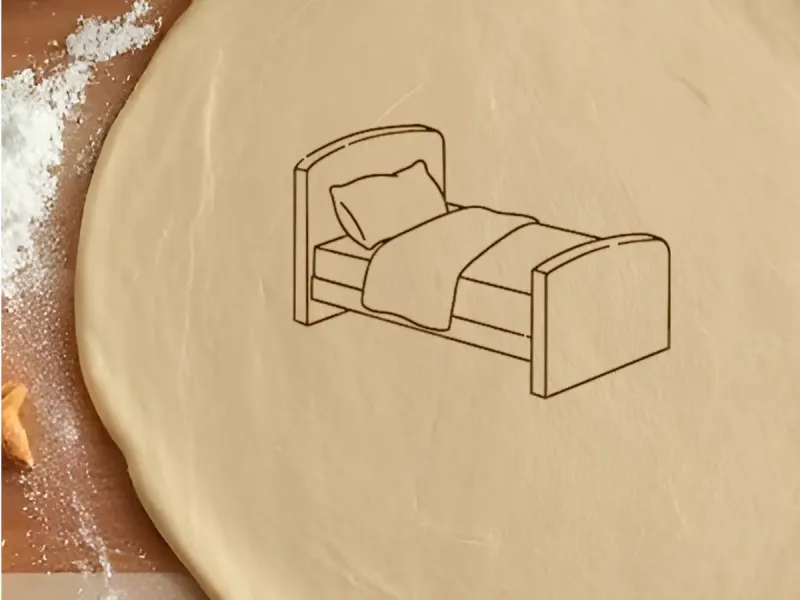 Sleeping Cookie Cutter, Biscuit Cutter