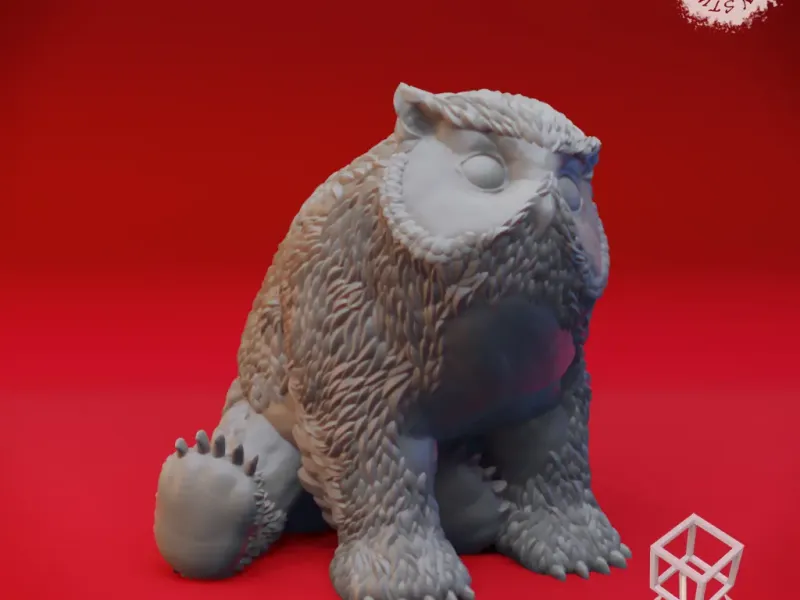 Nightowl Cub - Miniatura de mesa (pré-suportada)