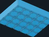 Misc. Gridfinity Bin 40mm 4x5 (4.9x2.5mm magnets)-0