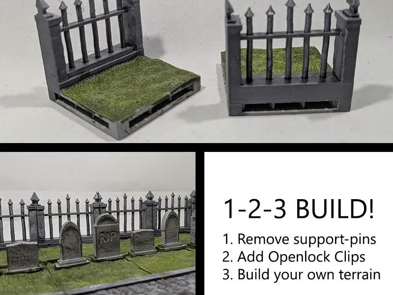 Graveyard tile - wall