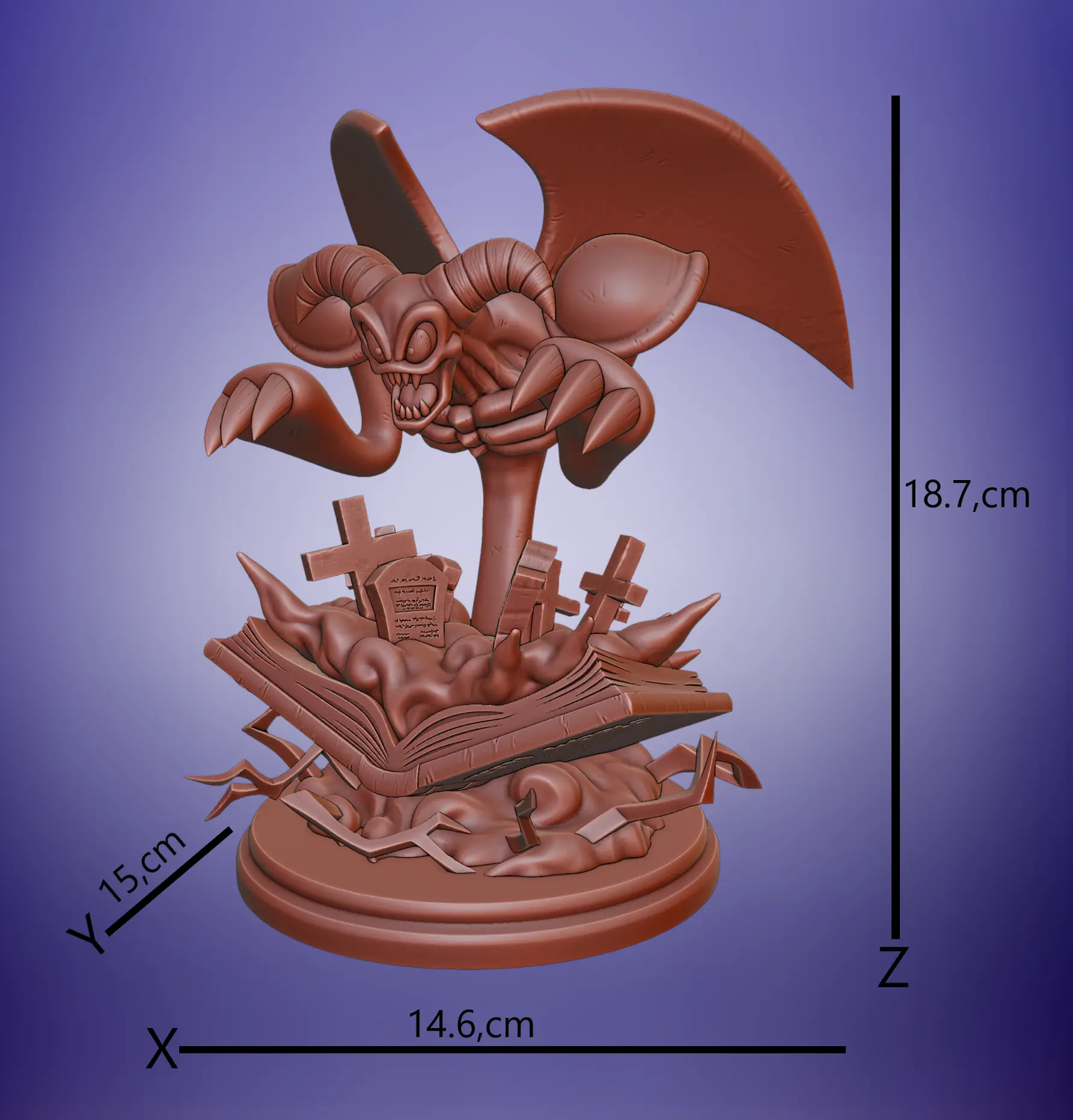 Toon Summoned Skull - figure - yugioh