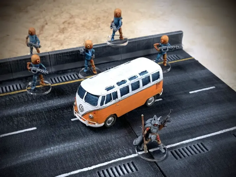 Volkswagen Microbus (30mm schaal)