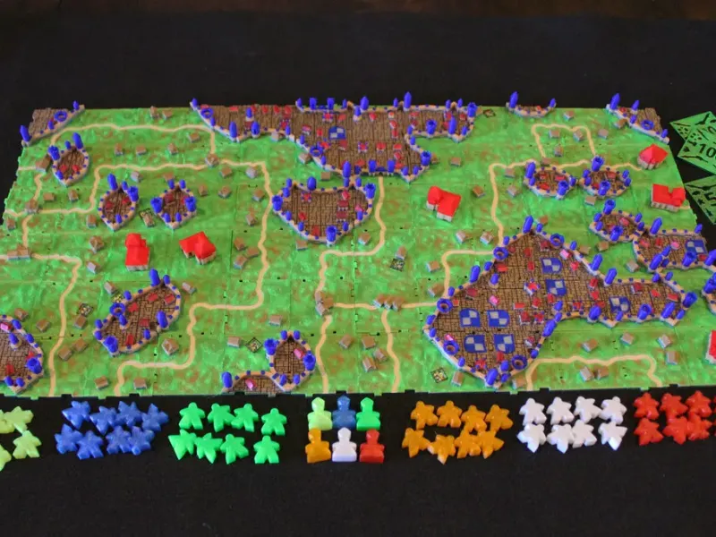 Rifraf 3D Carcassonne Basisspel