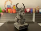 Moon Dragon Bust-2