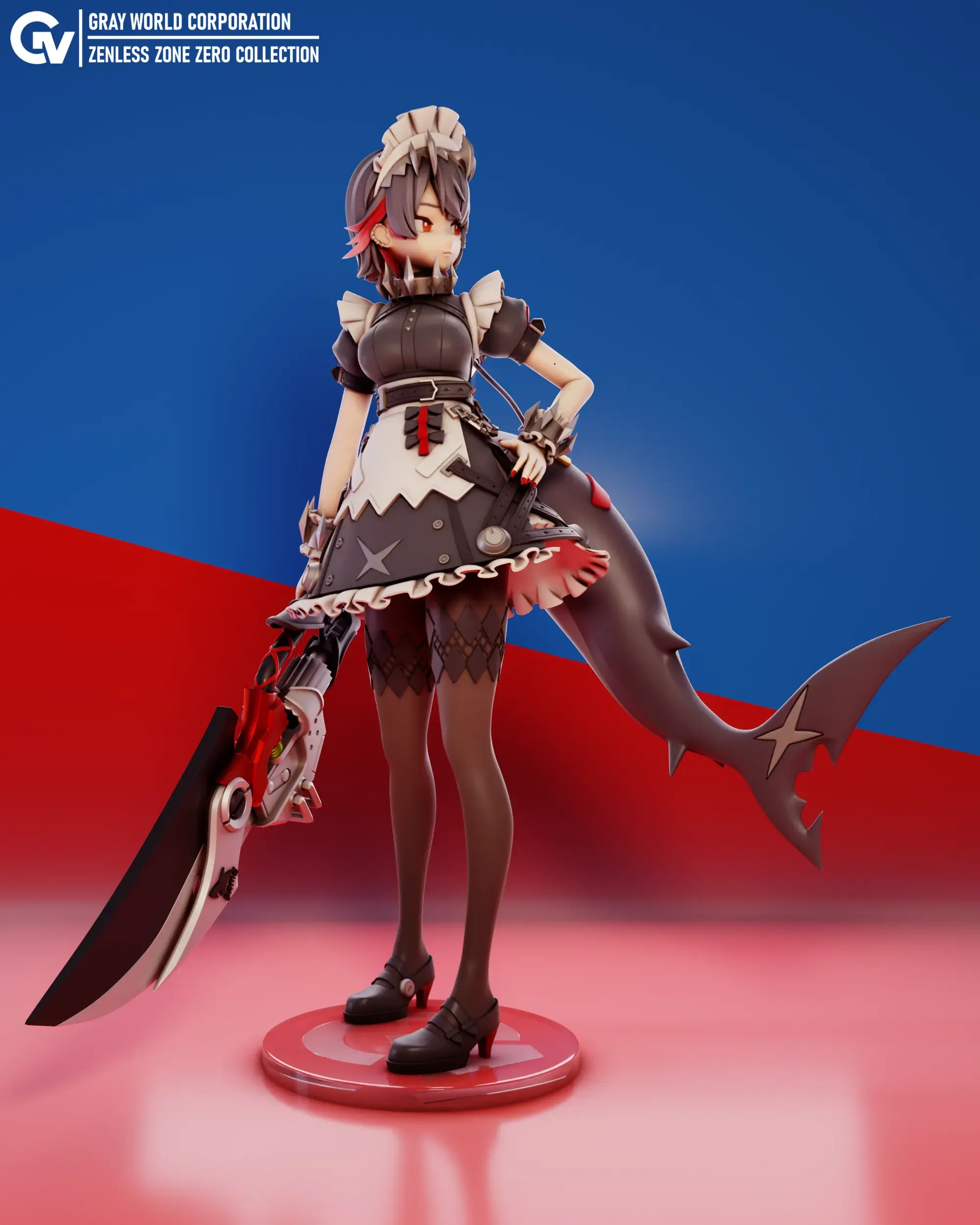 Characters & Creatures STL indir - Ellen Joe | Zenless Zone Zero