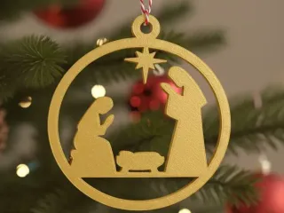 Nativity Scene - Pesebre Ornament