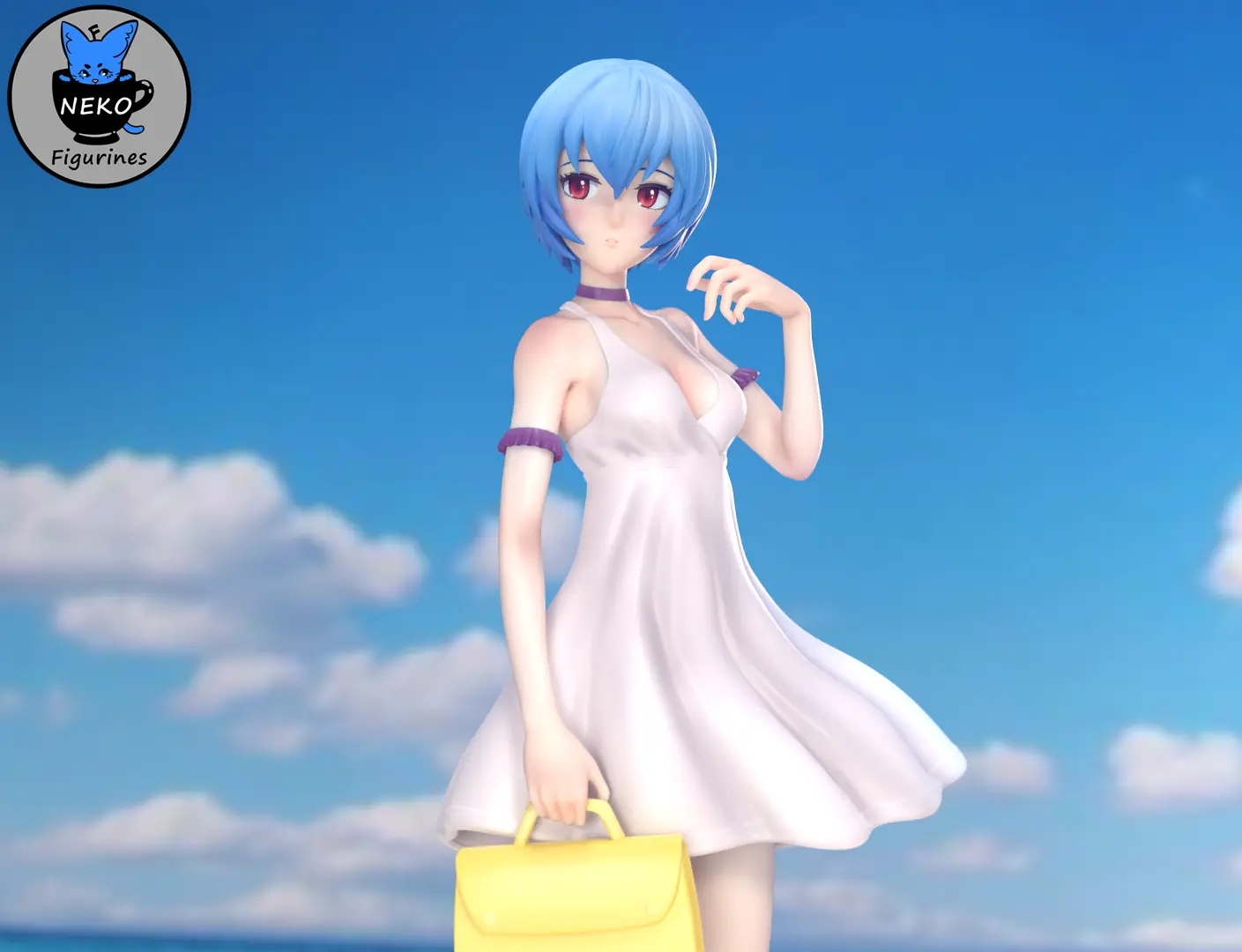 Asuka and Rei Summer Dress - Evangelion 3D Printing Model