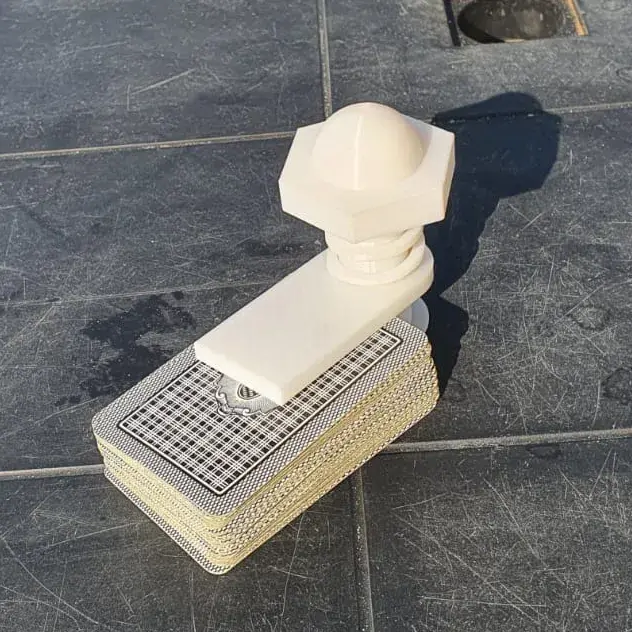 Winddichtes Spielkartenhalter-Set