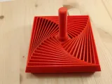 Square Fractal Fidget with Handle-4