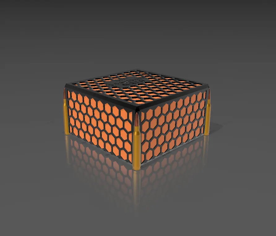 5.56x45mm nato ammo box 100ct