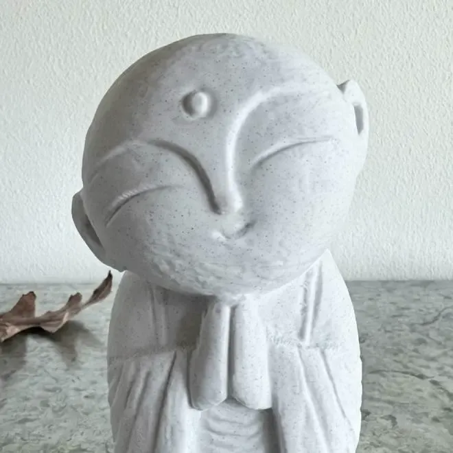 Piggy Bank & Decorative Jizō statue