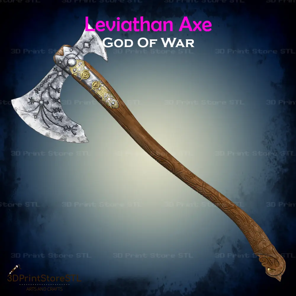 Leviathan Axe Cosplay God of War - STL File