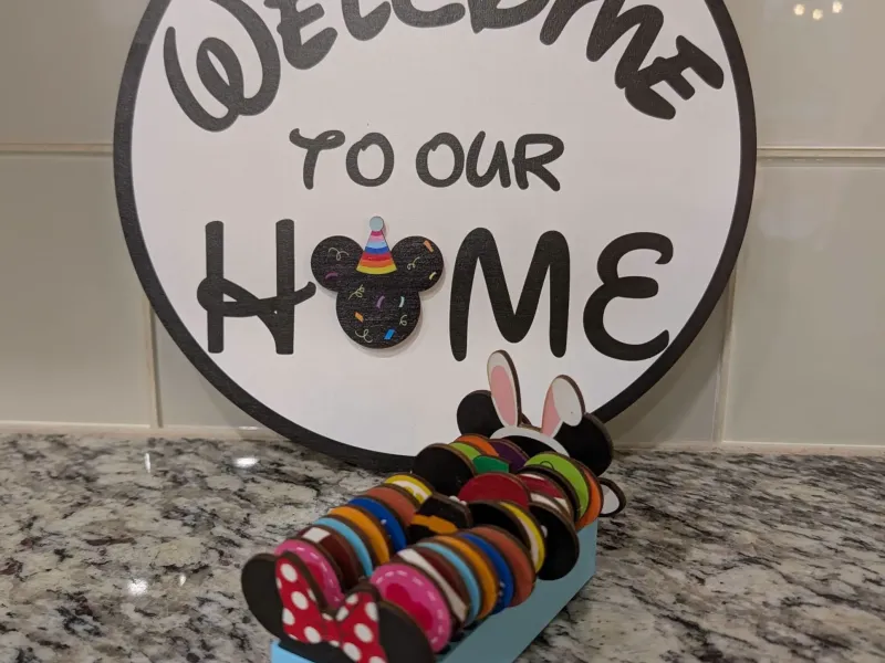 Disney Welkom in Ons Huis Hoofd Organizer