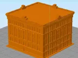Retro building 6 - escenografia warhammer miniatures ww2 tabletop-8