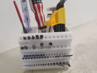 批头工具收纳盒-适配洞洞板