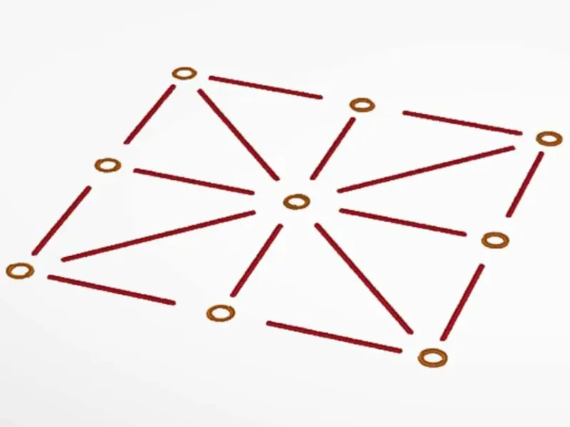 Bed level - rings and lines
